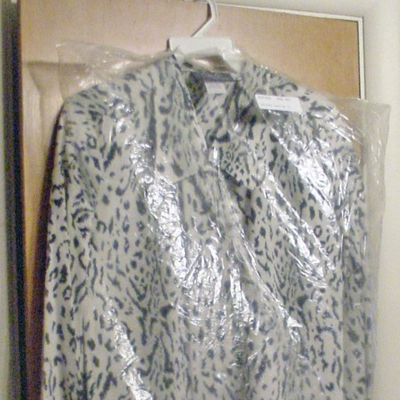 Style Exchange 2X Big Shirt Leopard Print - Picture 1 of 3